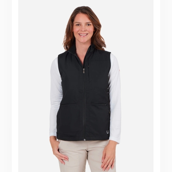 ScotteVest Travel Vest TEC Black Multi Pocket Full Zip RFID Size Medium in Black - Picture 1 of 16